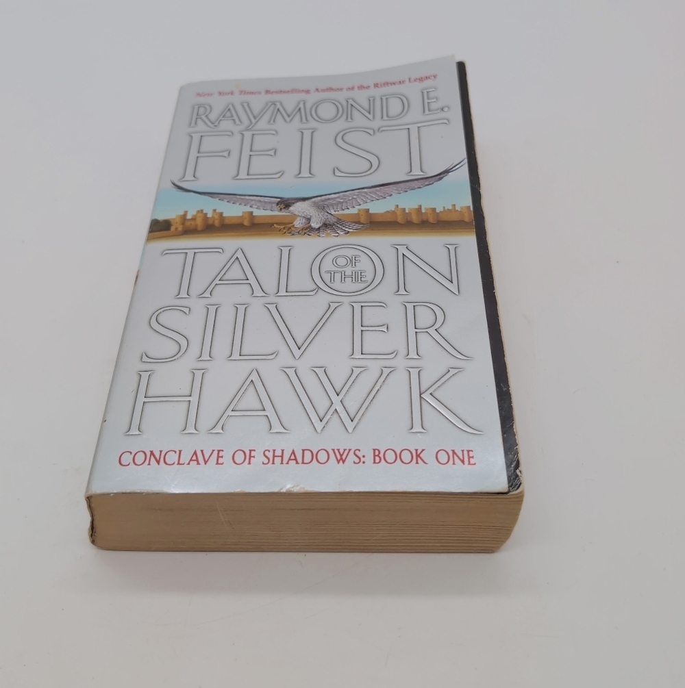 Raymond E. Feist "Talon of the Silver Hawk" Paperback - White Cover